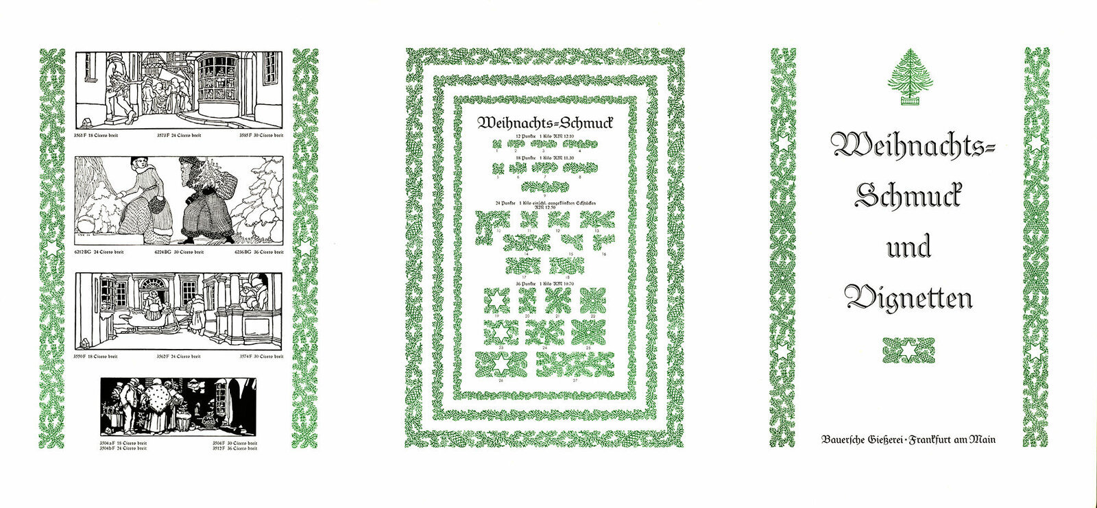 Weihnachsschmuck und Vignetten // LLC31