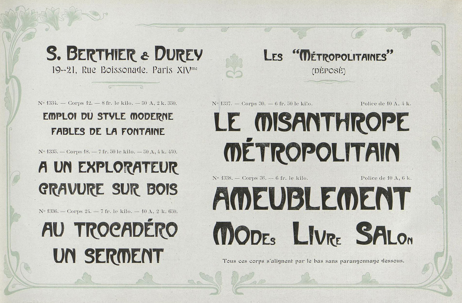 Métropolitaines // LLT2880