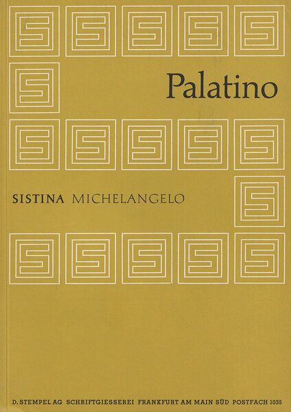 Palatino, Sistina, Michelangelo